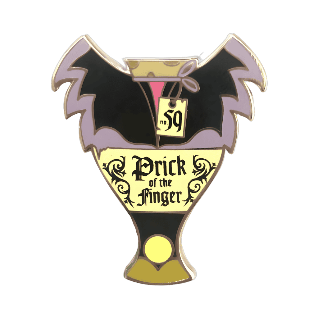 Maleficent. Potion bottle Disney pin