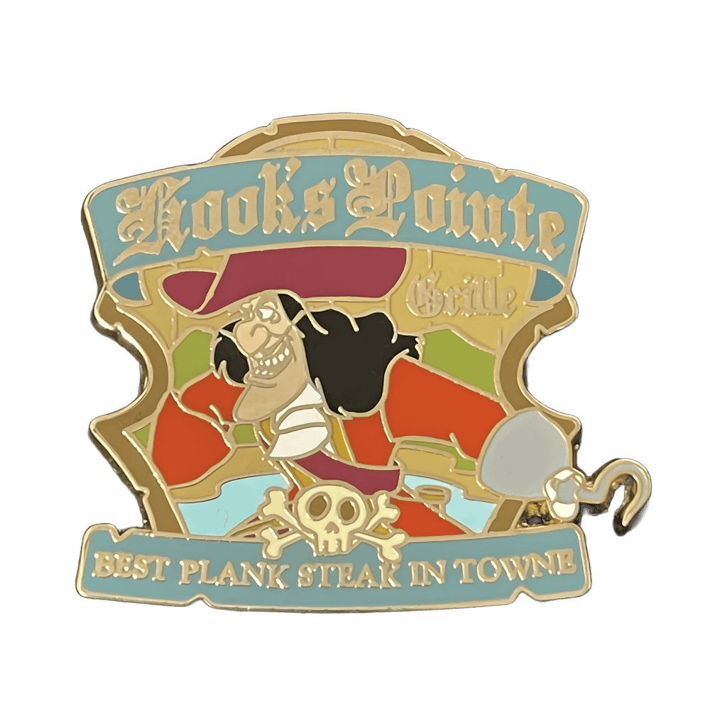 Hook's Pointe Grille Disney pin
