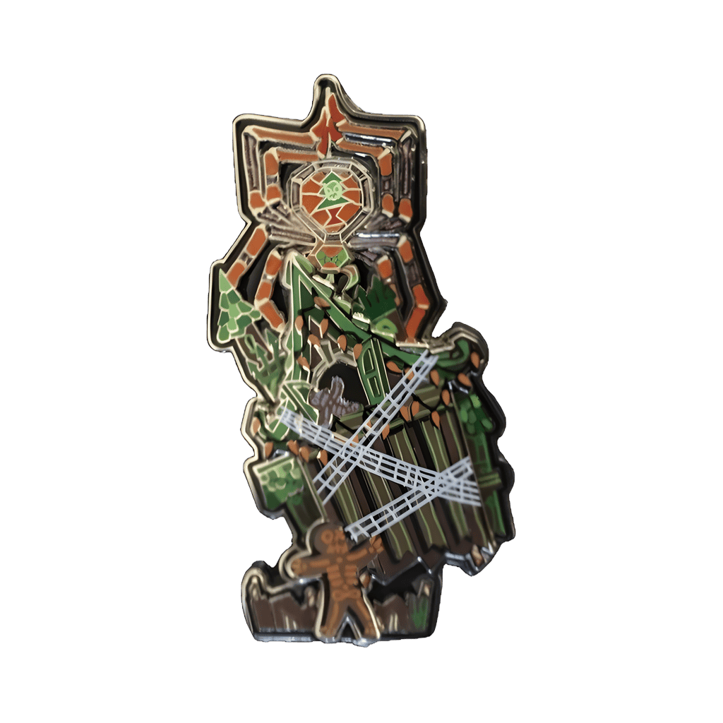 Spider Gingerbread House Disney pin