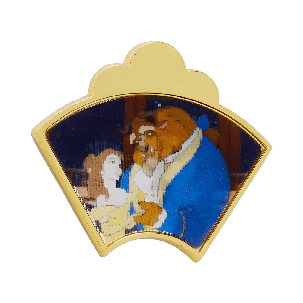 Belle and Beast Disney pin