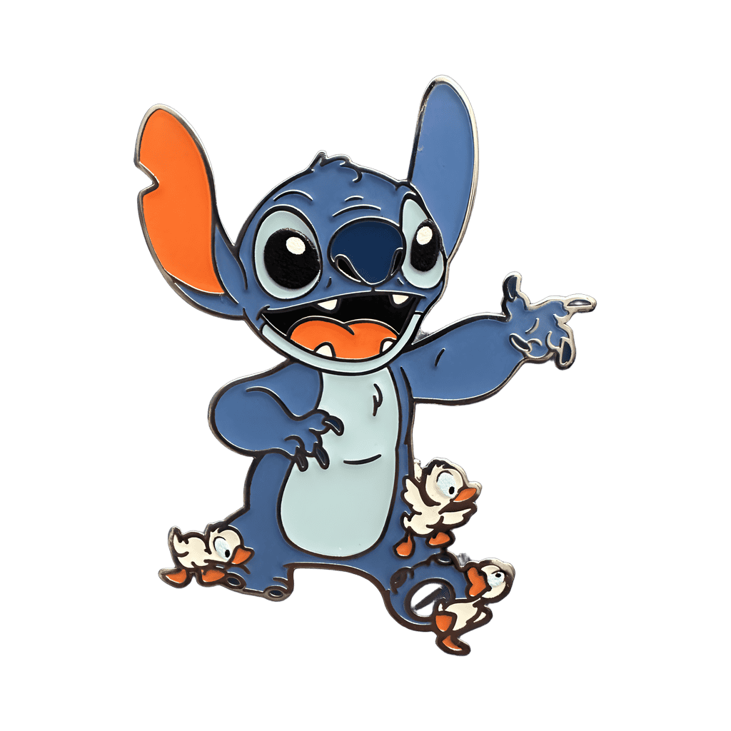 Stitch and Ducklings Disney pin