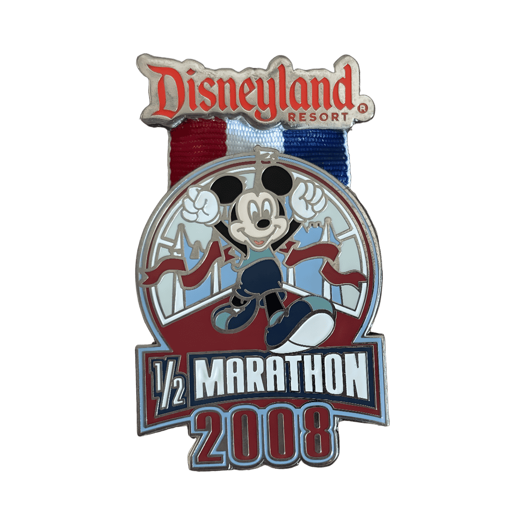 Disneyland half marathon 2008 Disney pin
