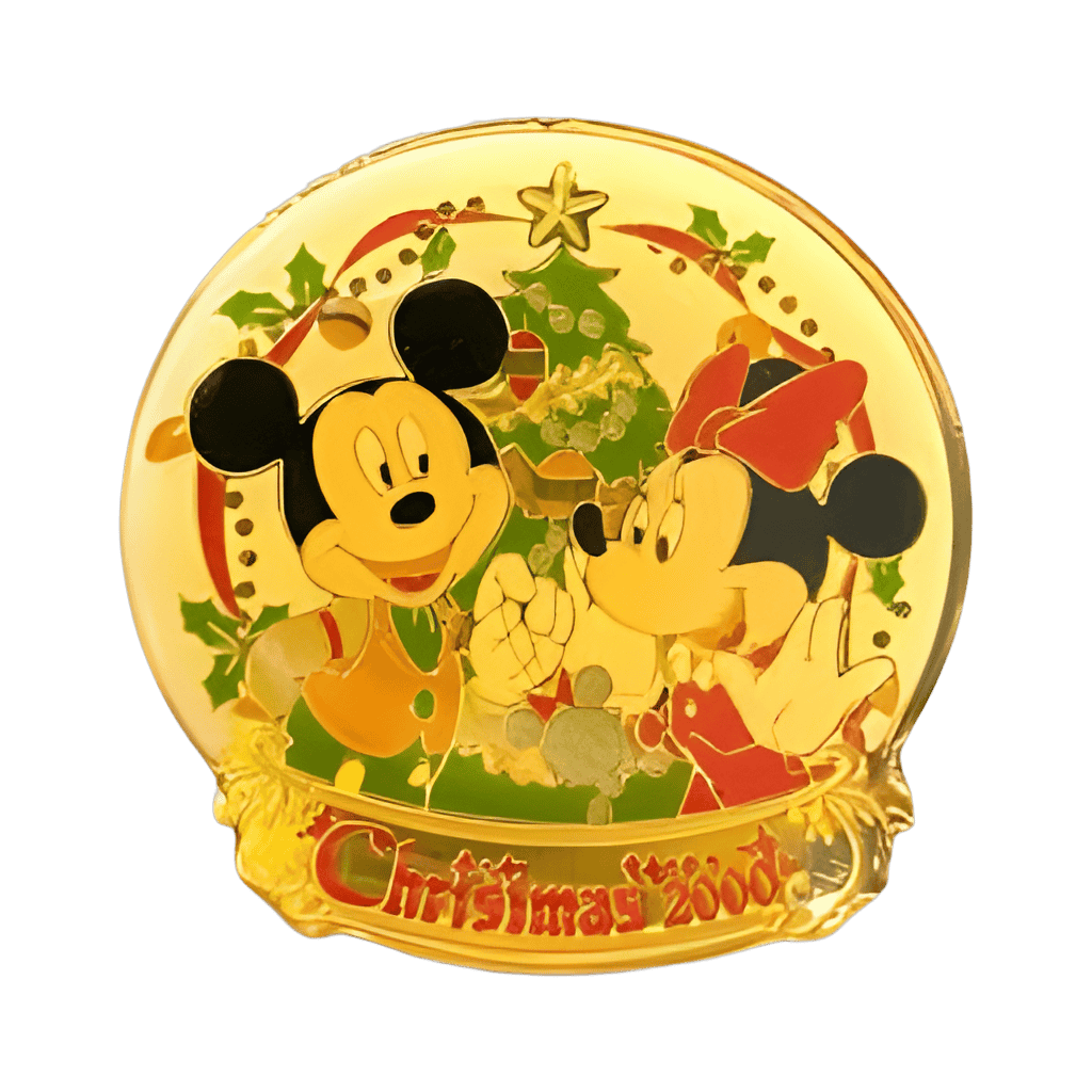 Mickey and Minnie Disney pin