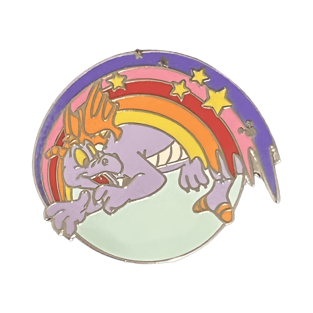 Figment with Rainbow 2 Disney pin