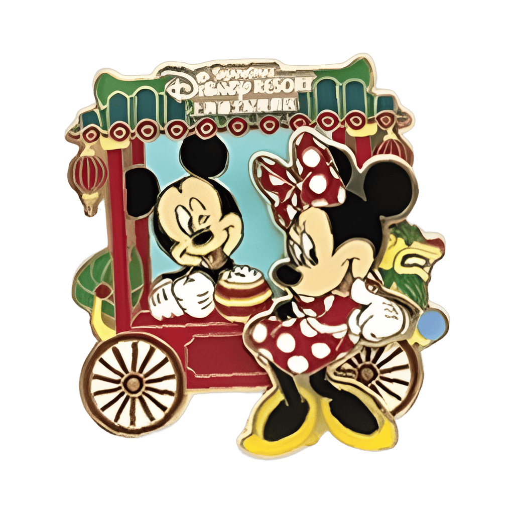 Mickey and Minnie Disney pin