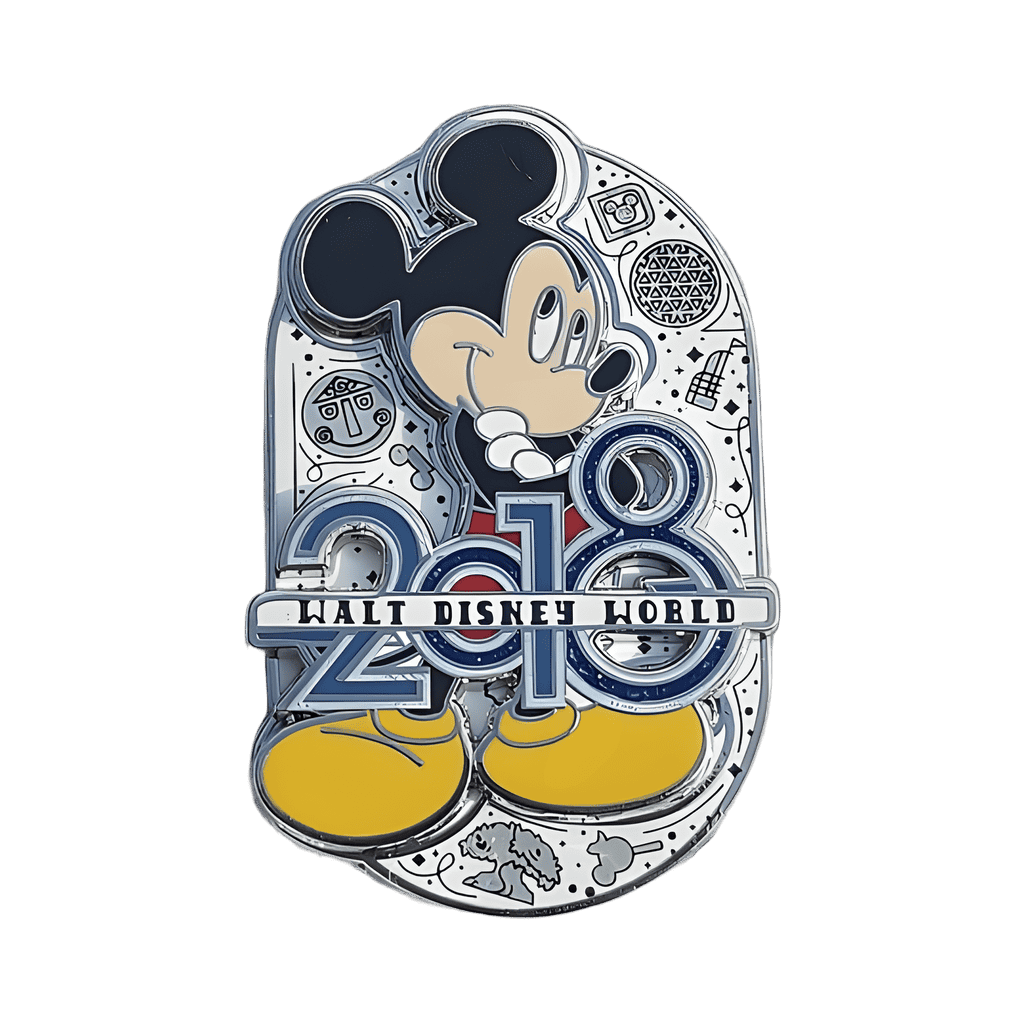 Mickey Mouse Arms Crossed Logo (Walt Disney World) Disney pin