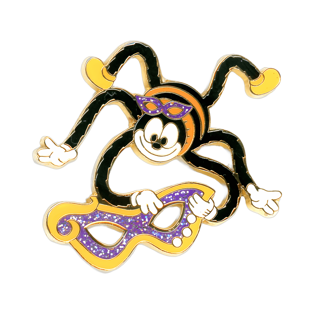 Spider / Bug Holding a Mask Disney pin