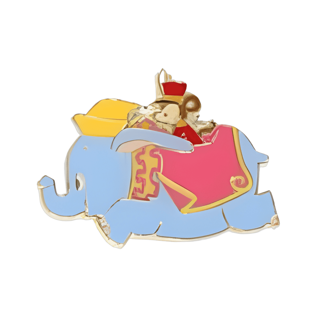 Dumbo the Flying Elephant - Dumbo and Timothy Disney pin