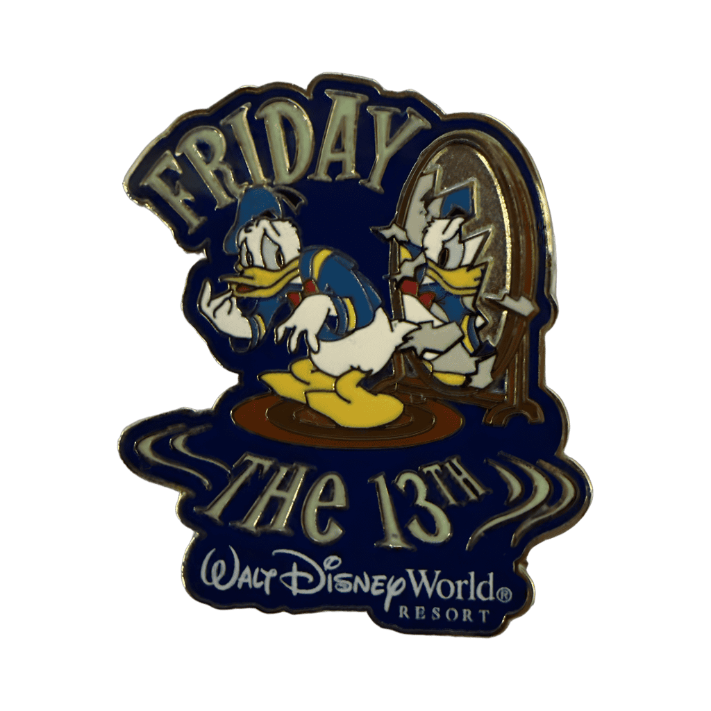 Friday the 13th Donald Duck Disney pin