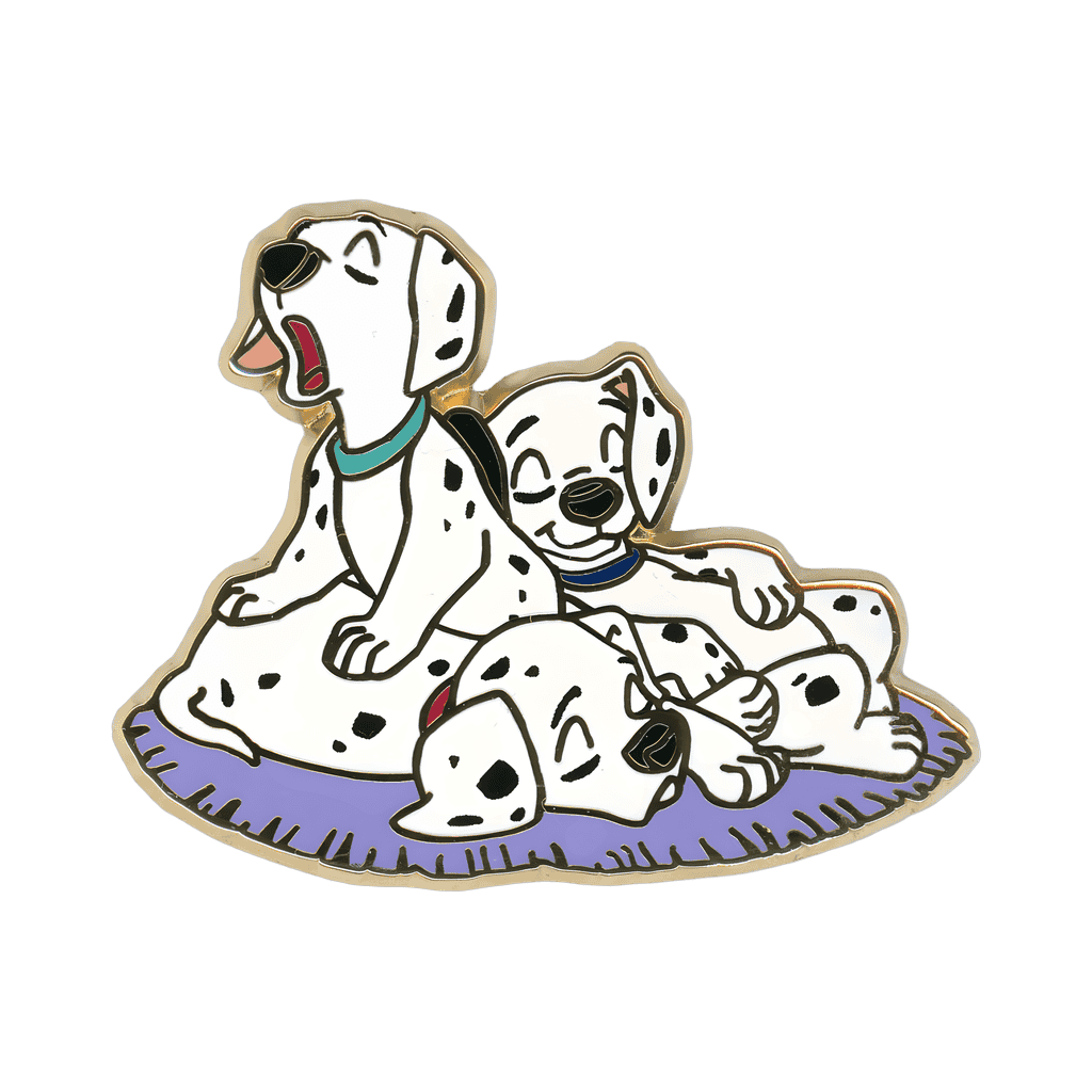Three Sleepy Puppies Disney pin