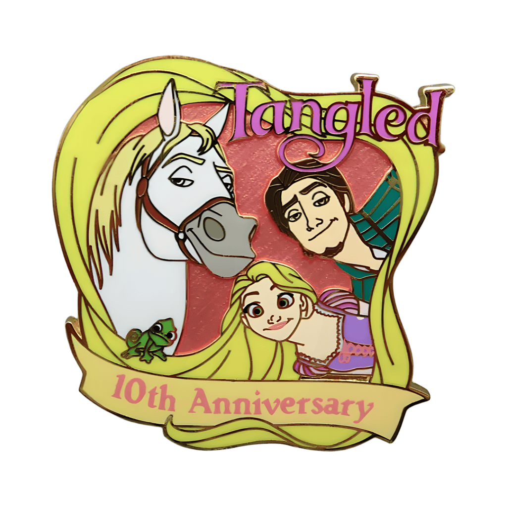 Tangled 10th Anniversary Disney pin
