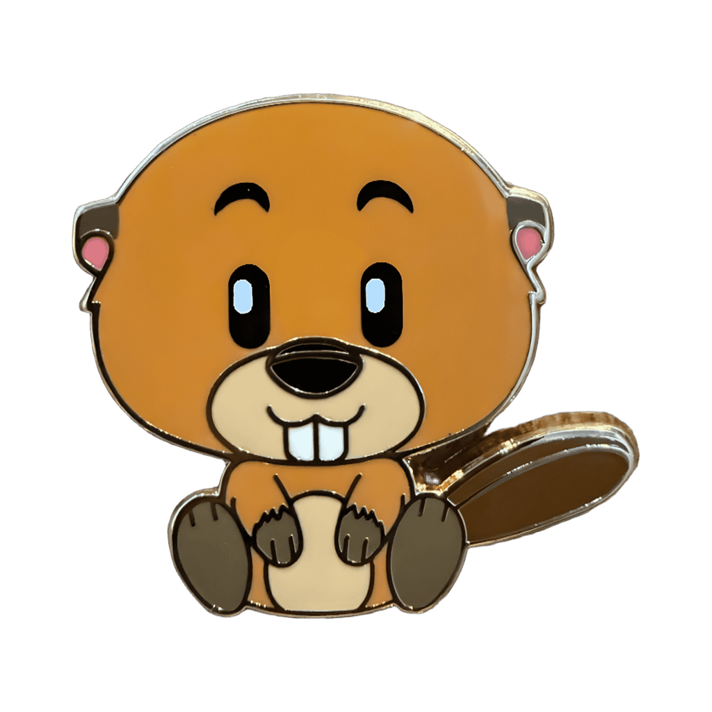 Mr. Busy the Beaver Disney pin