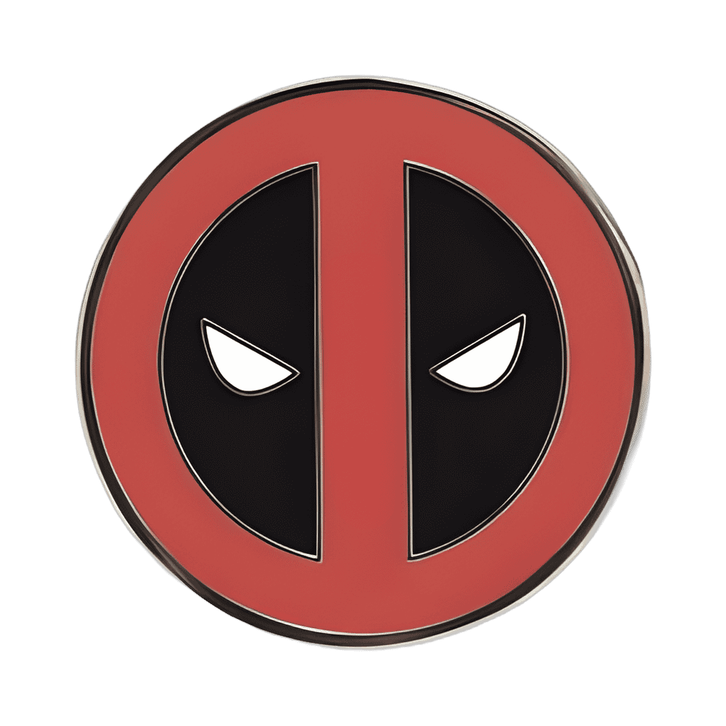 Deadpool Logo Disney pin
