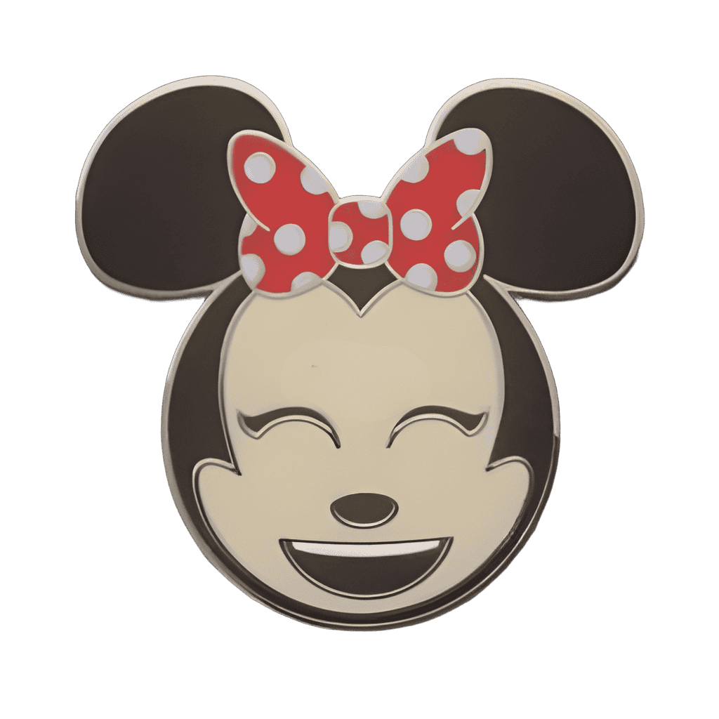 Minnie Mouse Emoji Booster Set - Laughing Minnie Disney pin