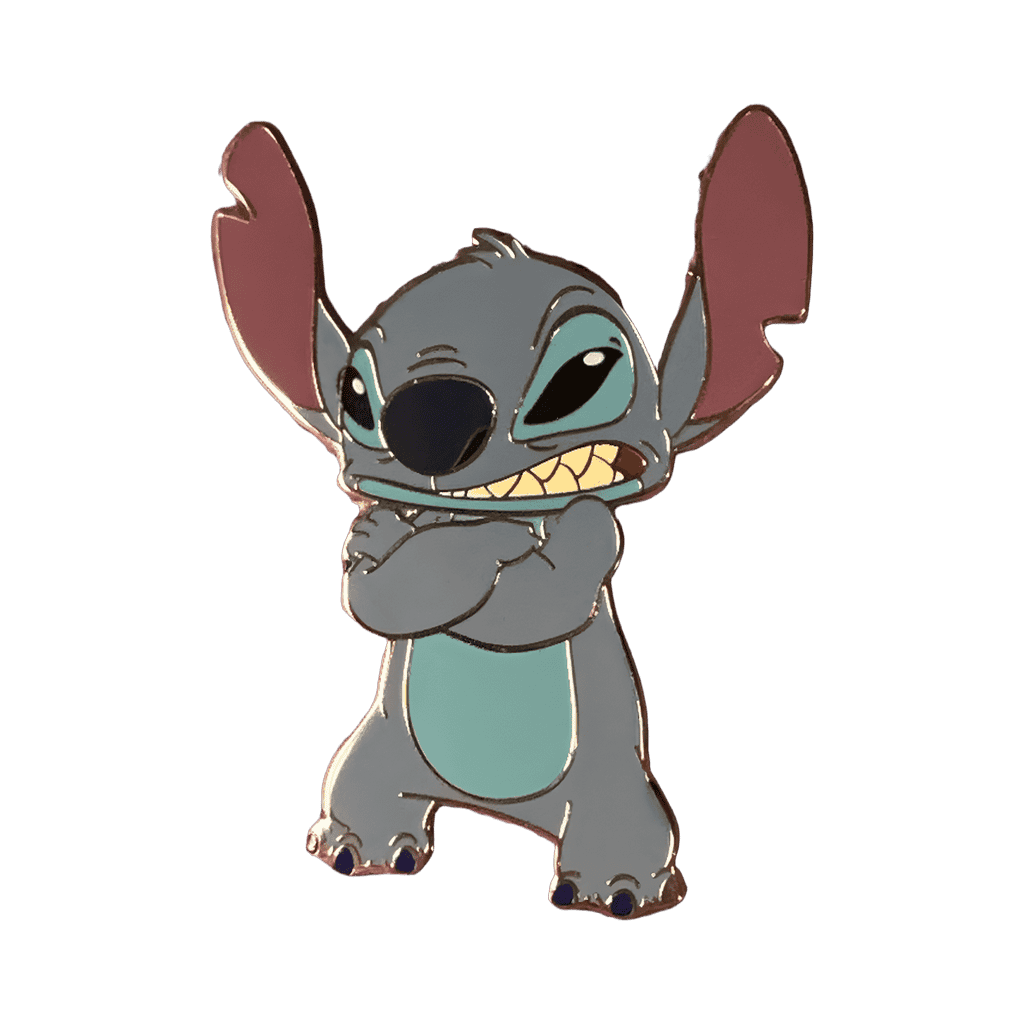 Angry Stitch Disney pin