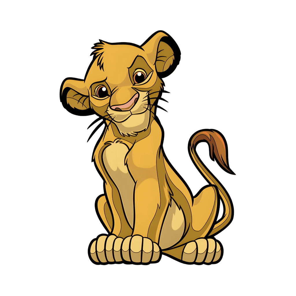 Simba (855) Disney pin