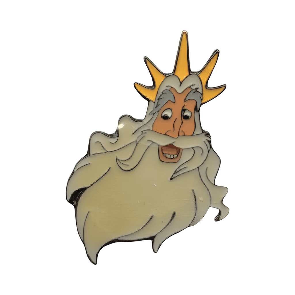 King Triton Disney pin