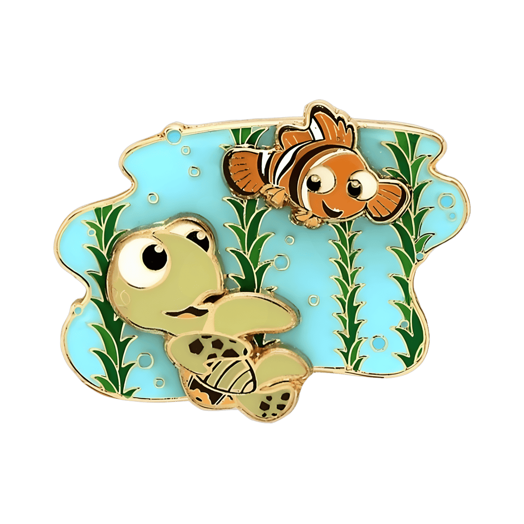 Squirt and Nemo Disney pin