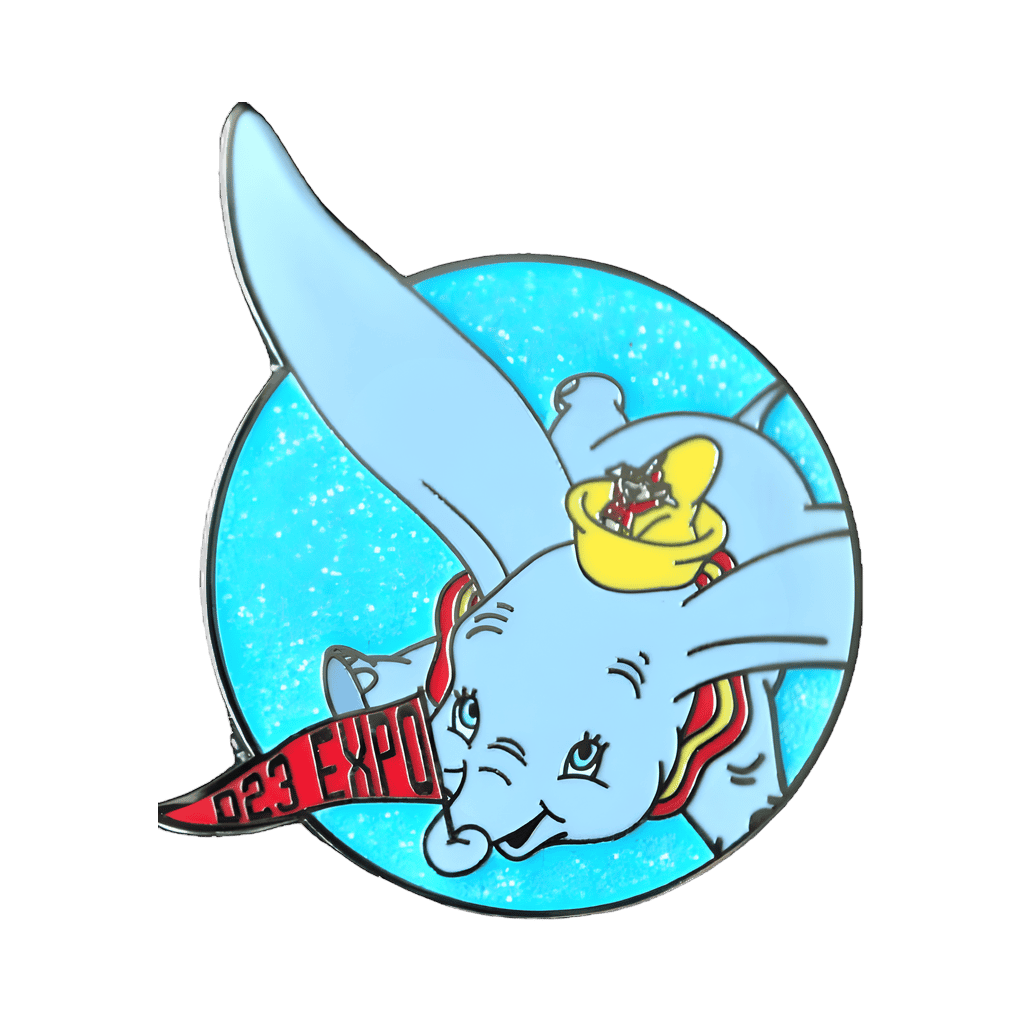 Dumbo with Red Pennant Disney pin