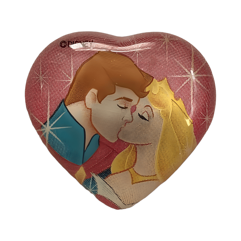 Sleeping Beauty in Dome Heart Disney pin