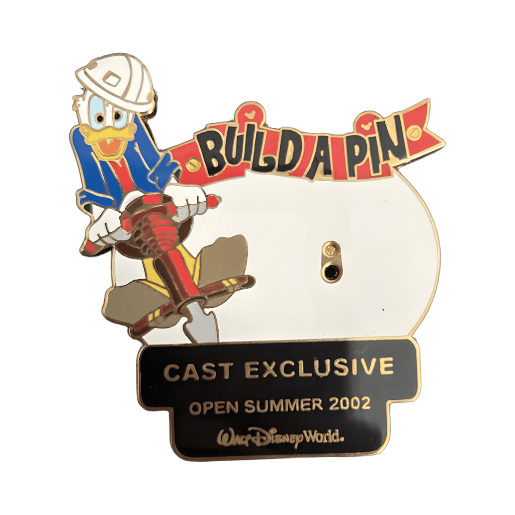 Cast Exclusive - Opening Summer 2002 (Donald with Jackhammer) Base Disney pin