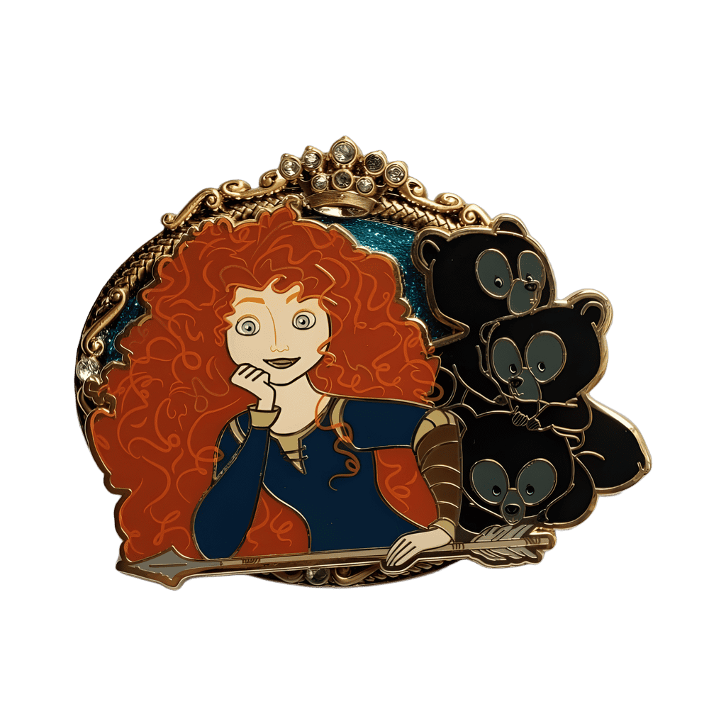 Merida & Brothers Disney pin