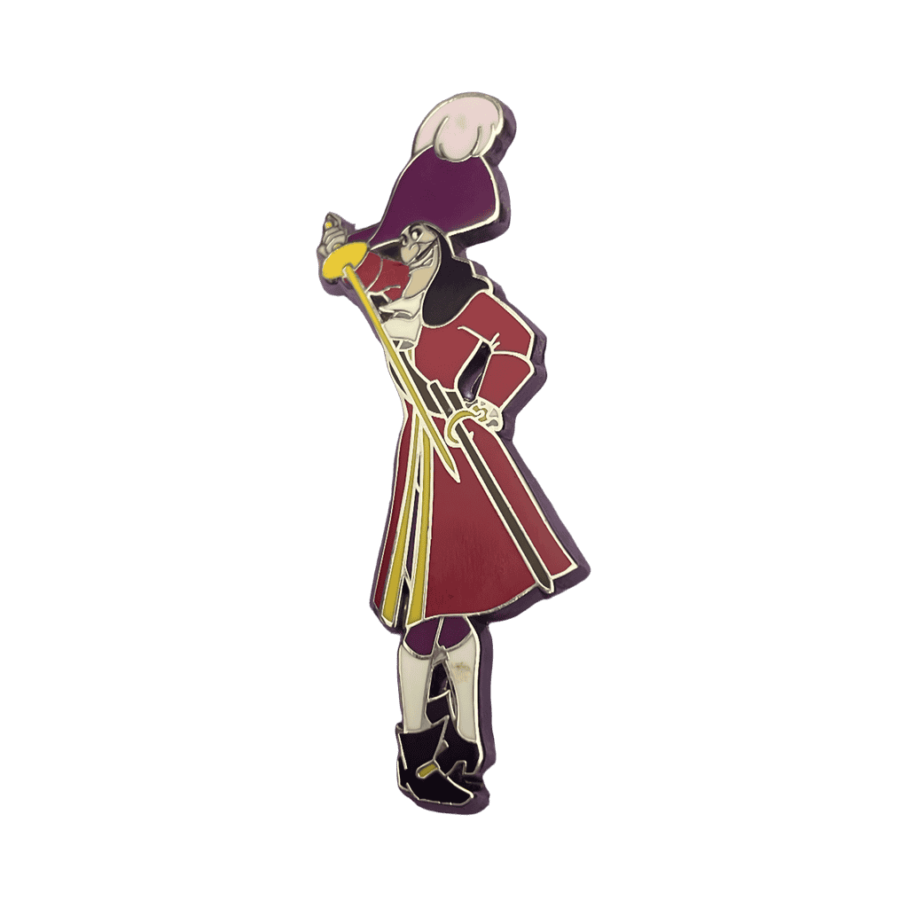 Captain Hook Disney pin