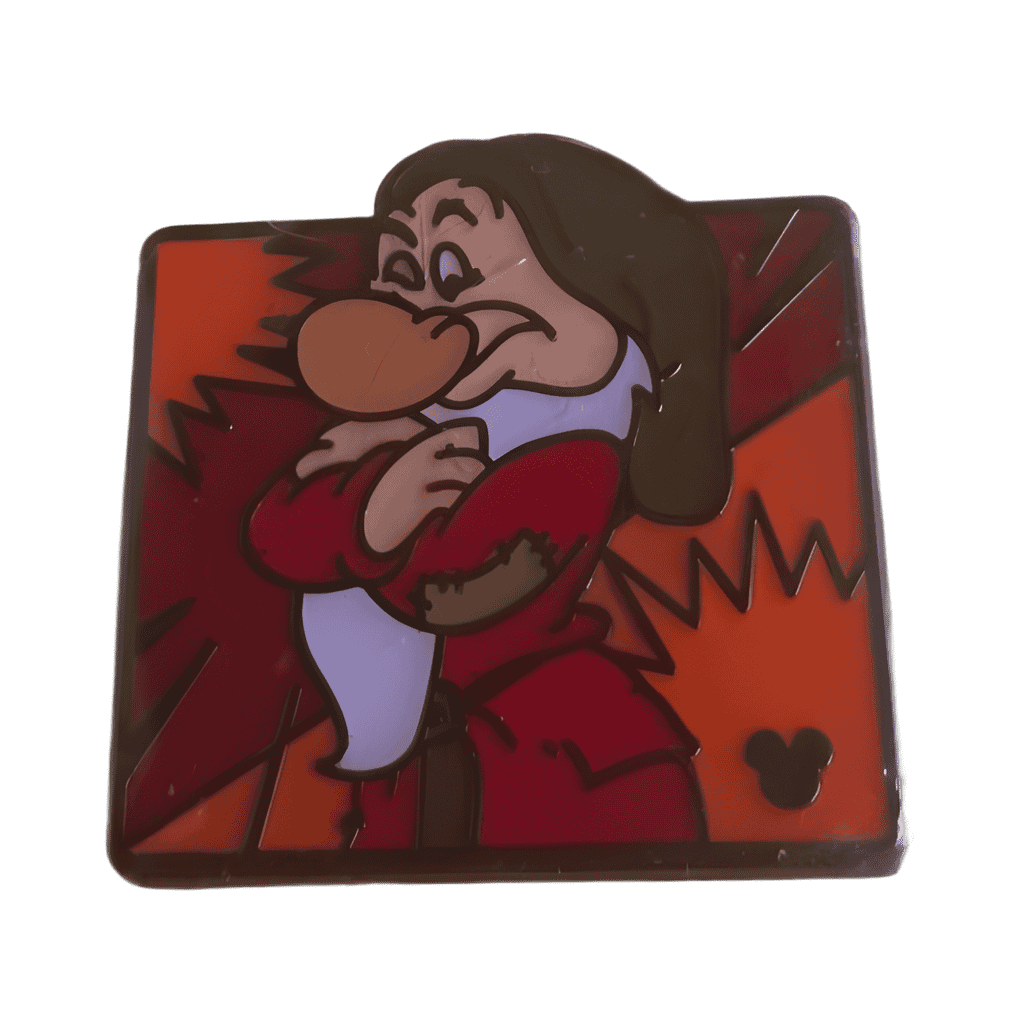 Grumpy Disney pin