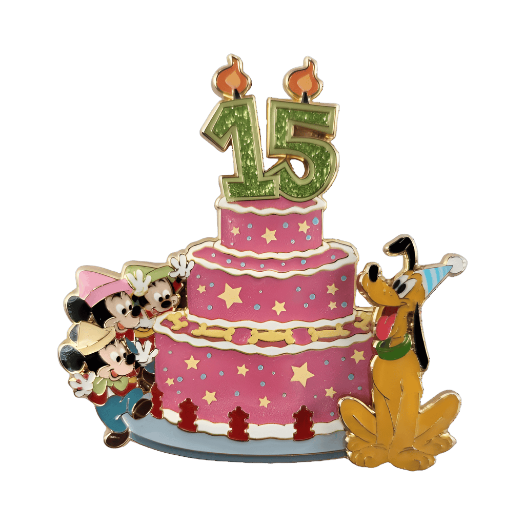 Pluto and Mickey's Nephews Disney pin