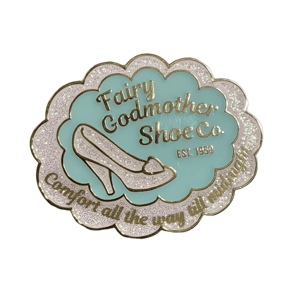 Fairy Godmother Shoe Cinderella Disney pin