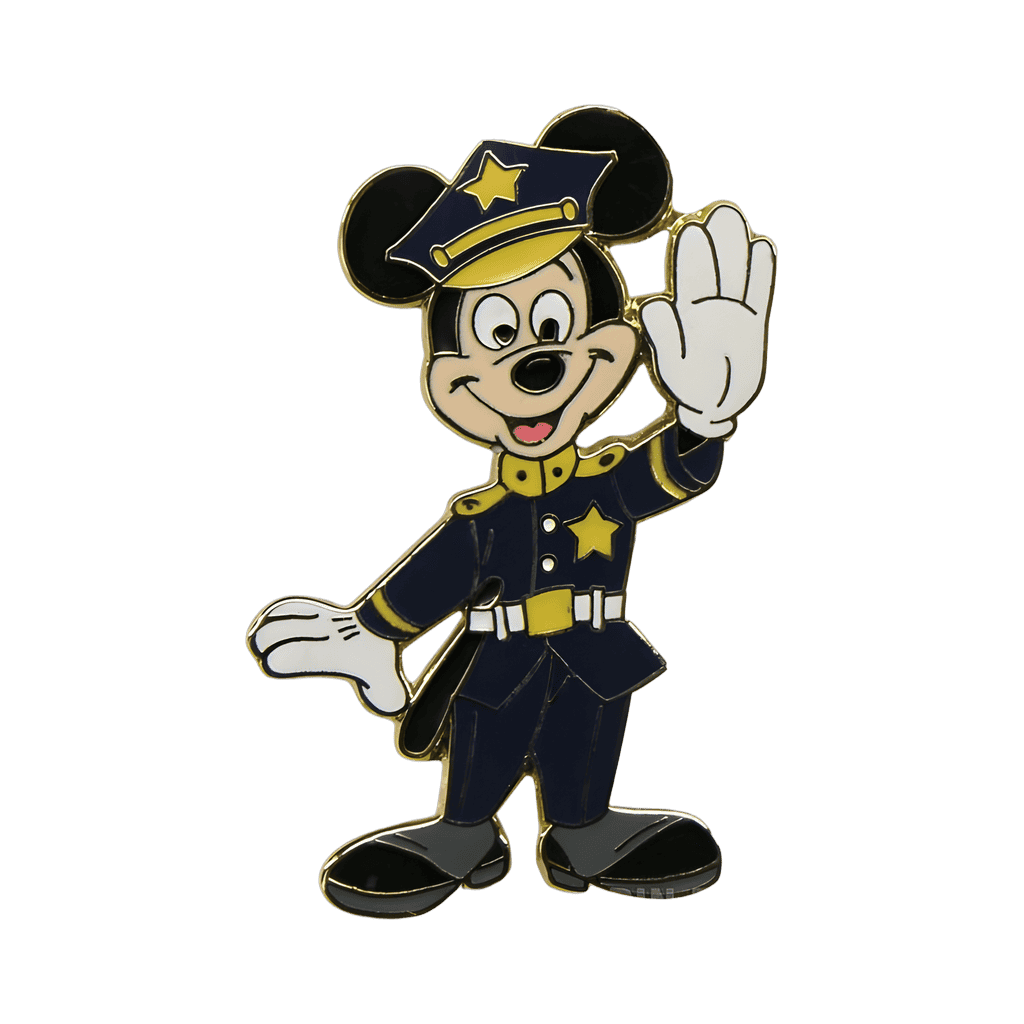 Policeman Mickey Disney pin