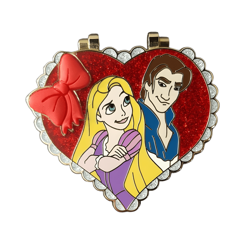Rapunzel and Flynn Disney pin