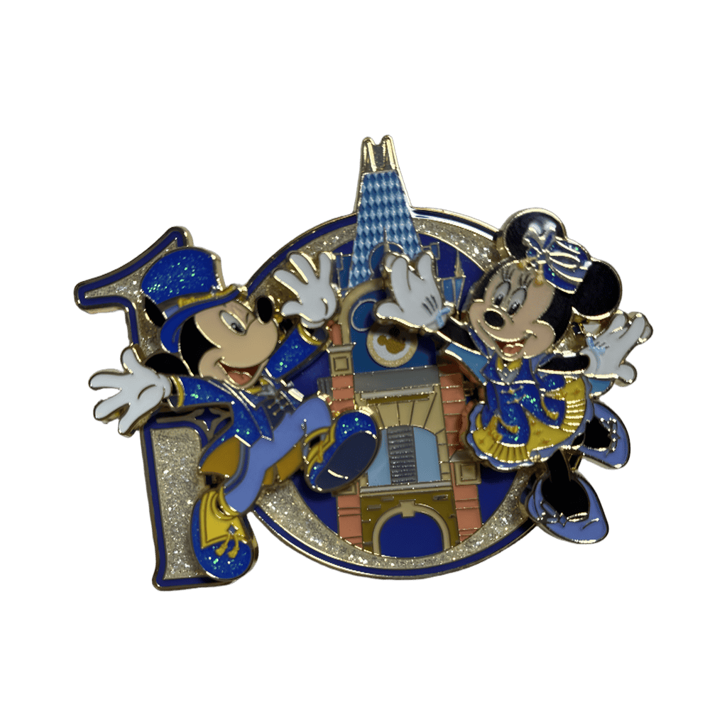 Mickey and Minnie Disney pin