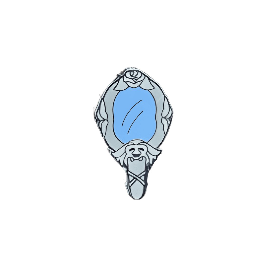 Beast Mirror Disney pin