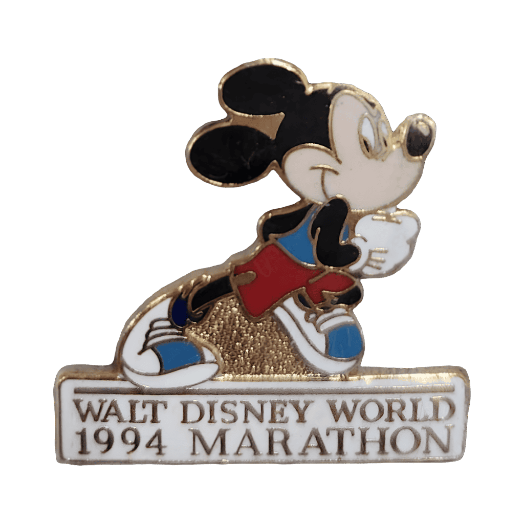 Walt Disney World 1994 Marathon — Mickey Running Disney pin