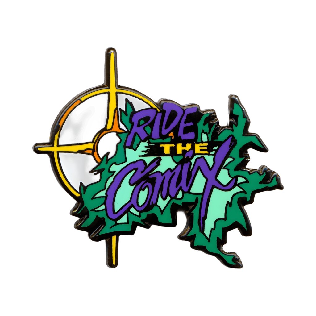 Ride the Comix Logo Disney pin