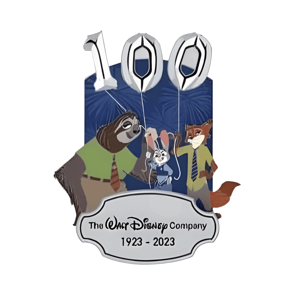 Flash, Judy, and Nick Disney pin