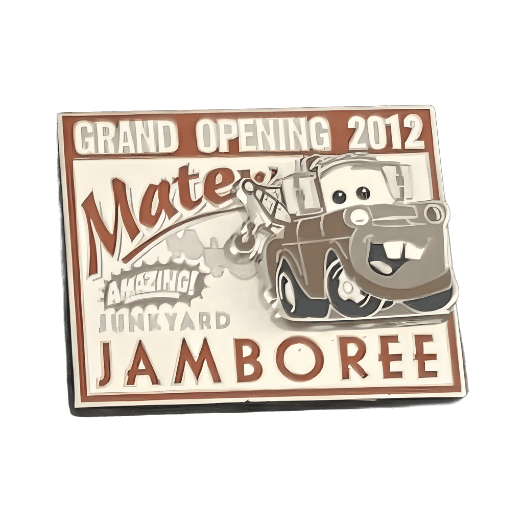 Tow Mater’s Junkyard Jamboree Disney pin