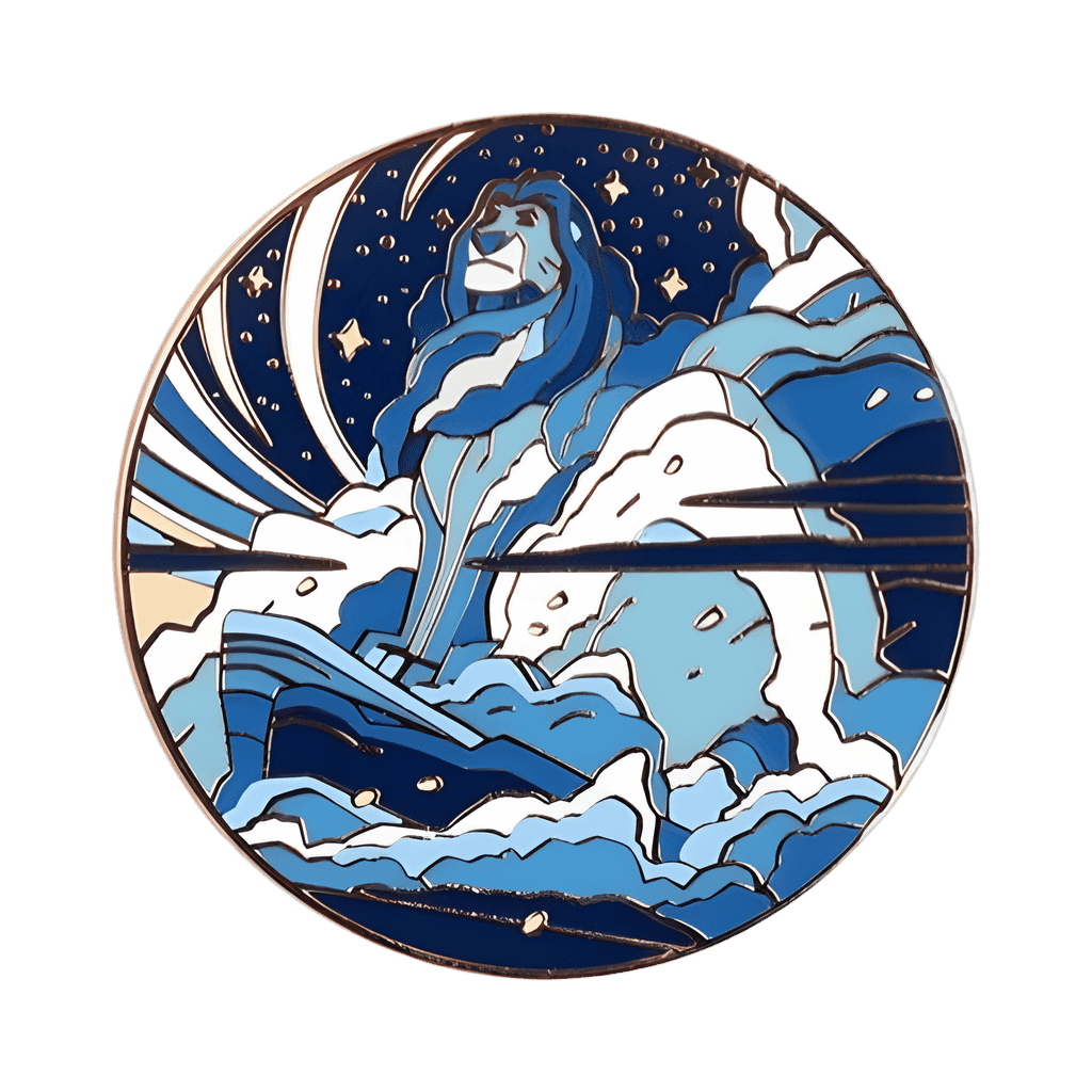 Mufasa Disney pin