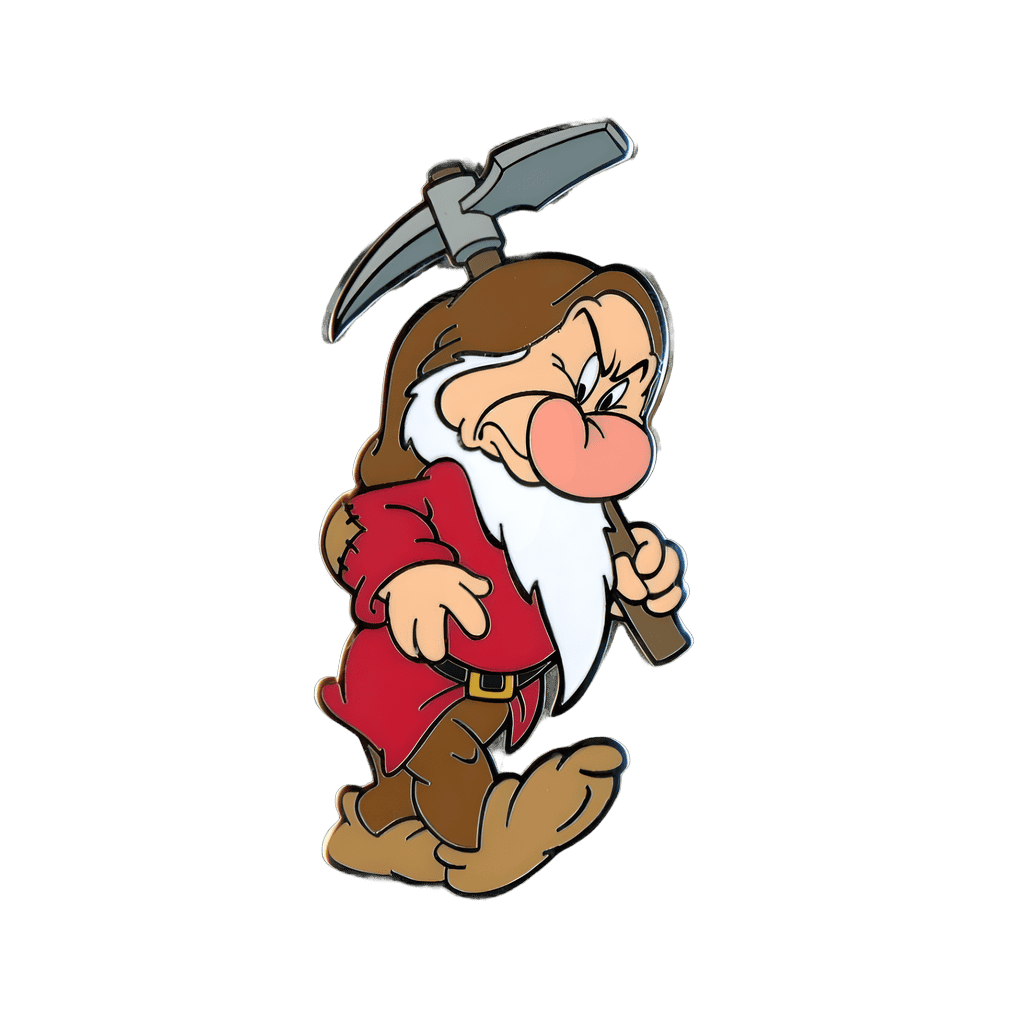 Grumpy Dwarf Disney pin