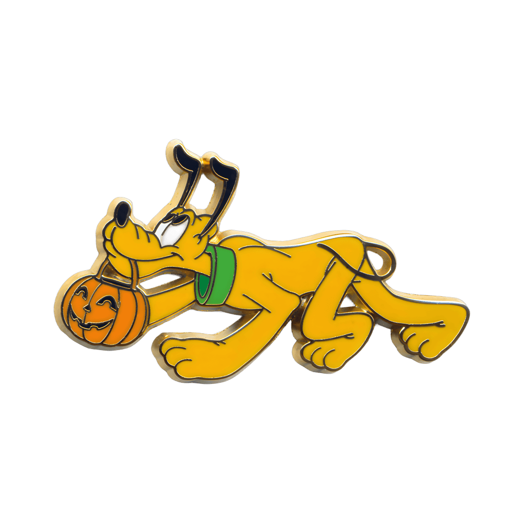 Pluto with a Pumpkin Candy Pot Disney pin