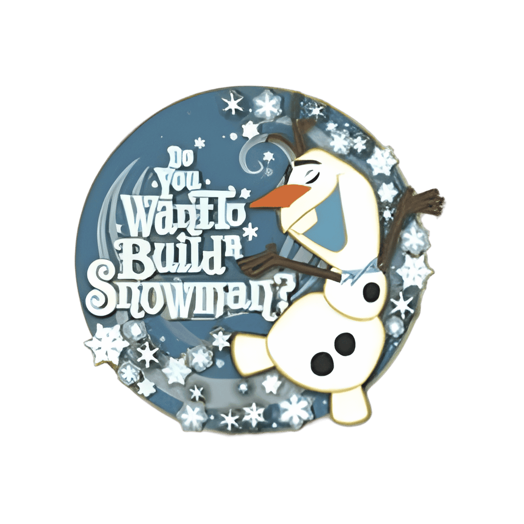 Do You Want to Build a Snowman? Disney pin