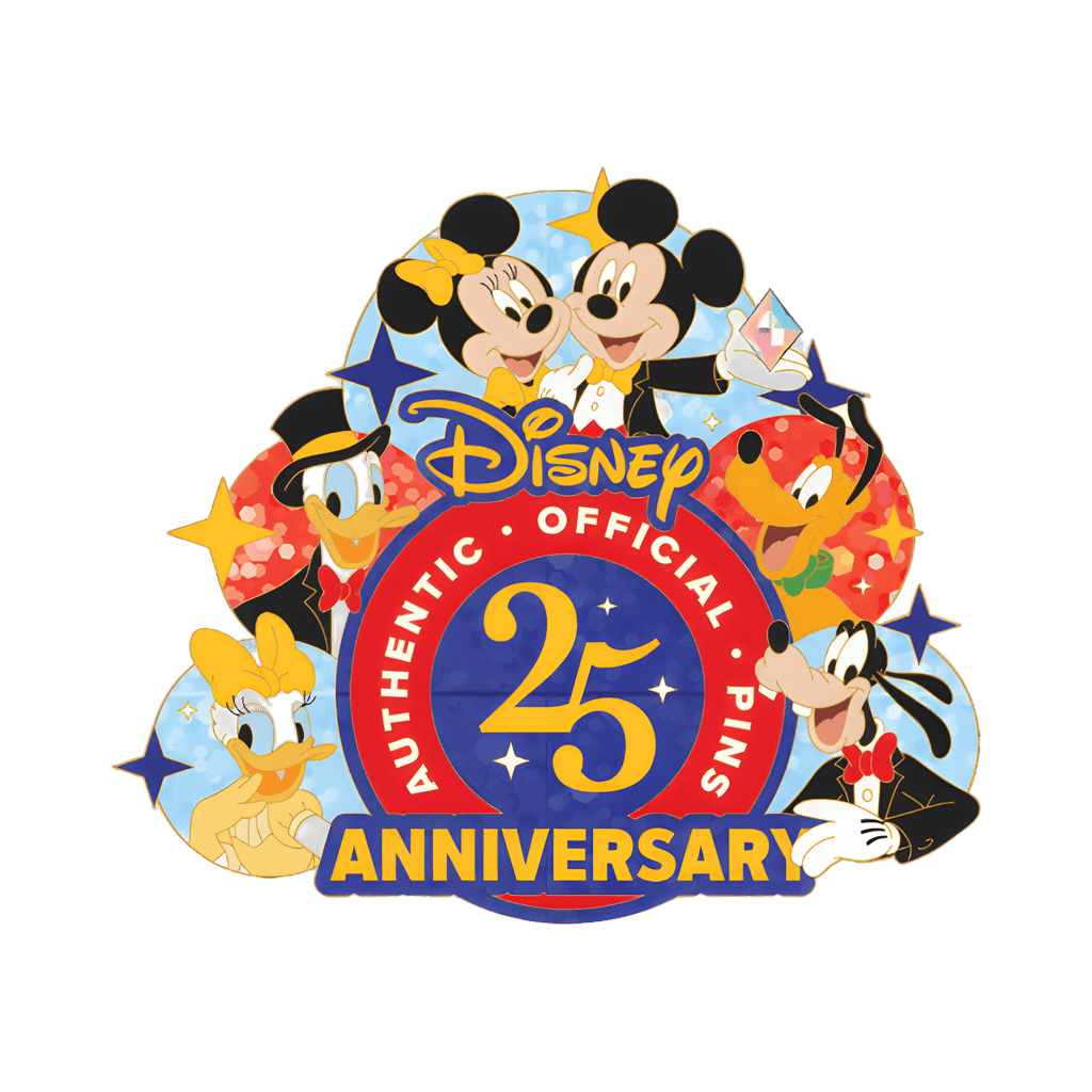 Jubilee Package Gift — 25th Anniversary Logo Disney pin