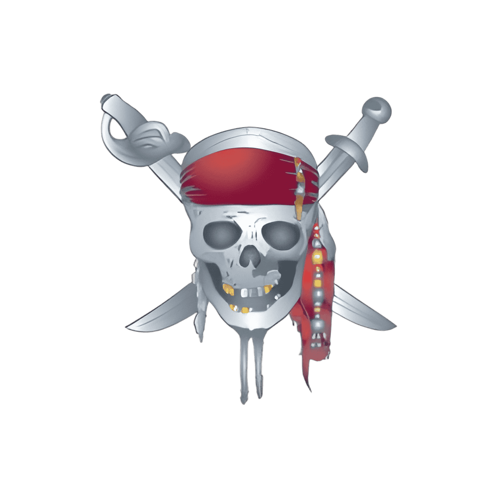 3D Jumbo Skull Disney pin