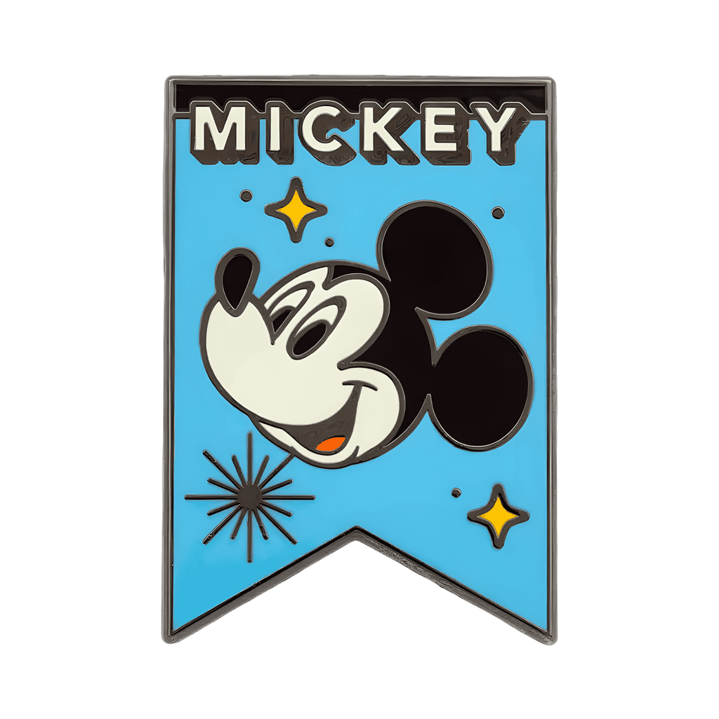 Mickey and Friends Banners Pin Trading Starter Set - Mickey Disney pin