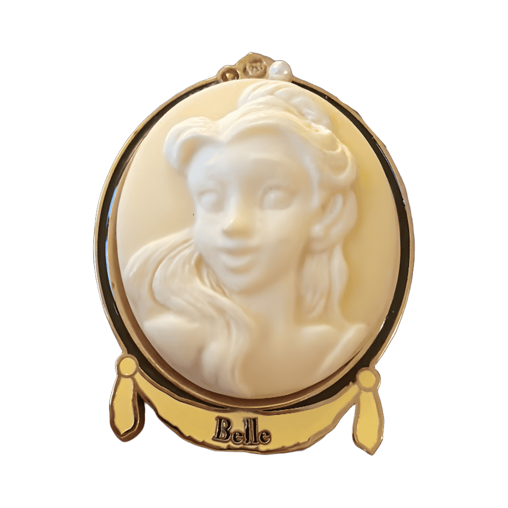 Belle Cameo Disney pin