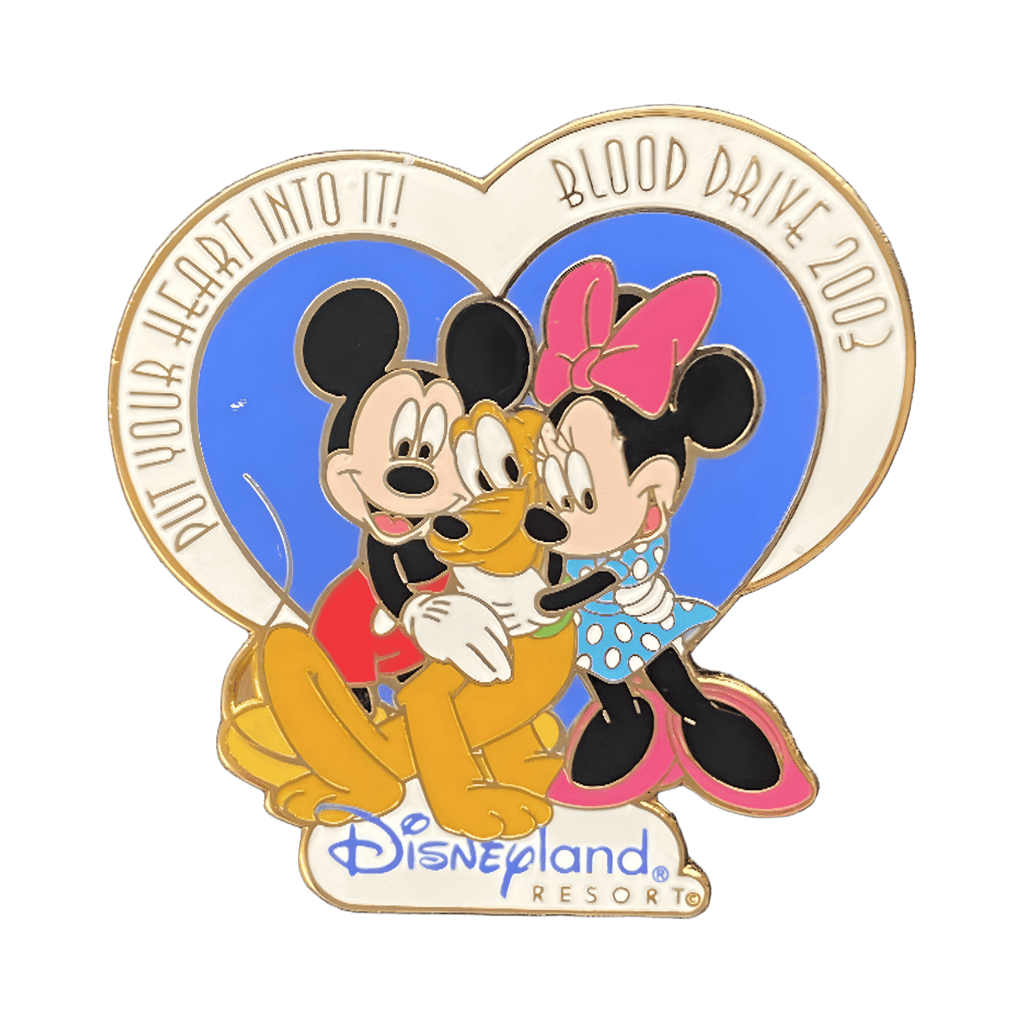 Mickey, Minnie, Pluto Disney pin