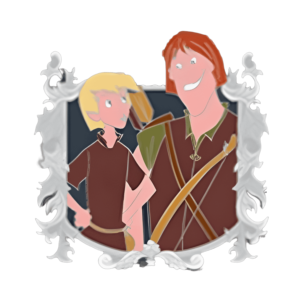 Arthur and Kay Disney pin