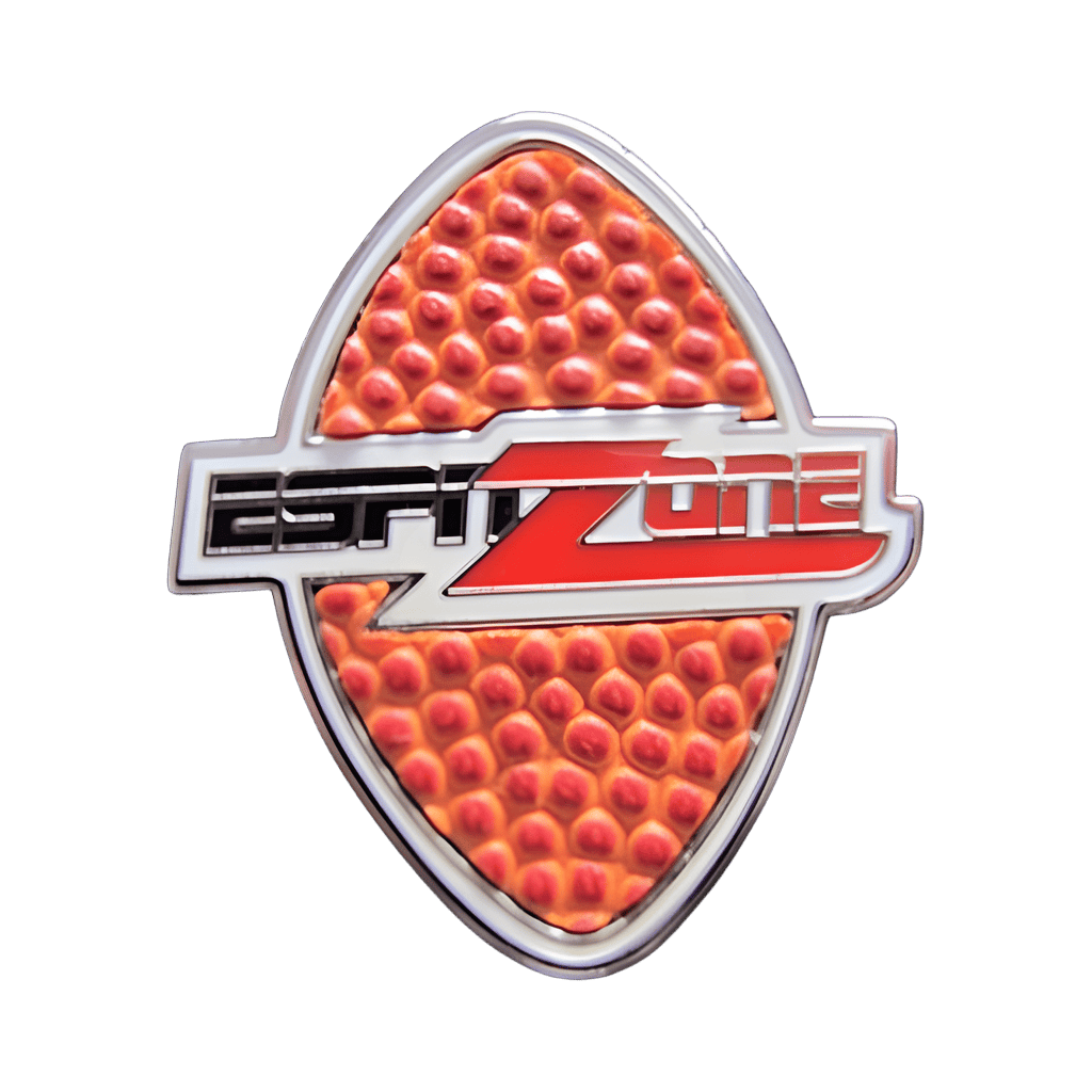 Logo on Football Disney pin