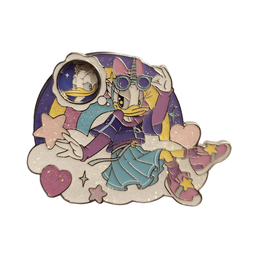 Spring Day 2023 - Daisy Duck Rainbow Spinner Disney pin